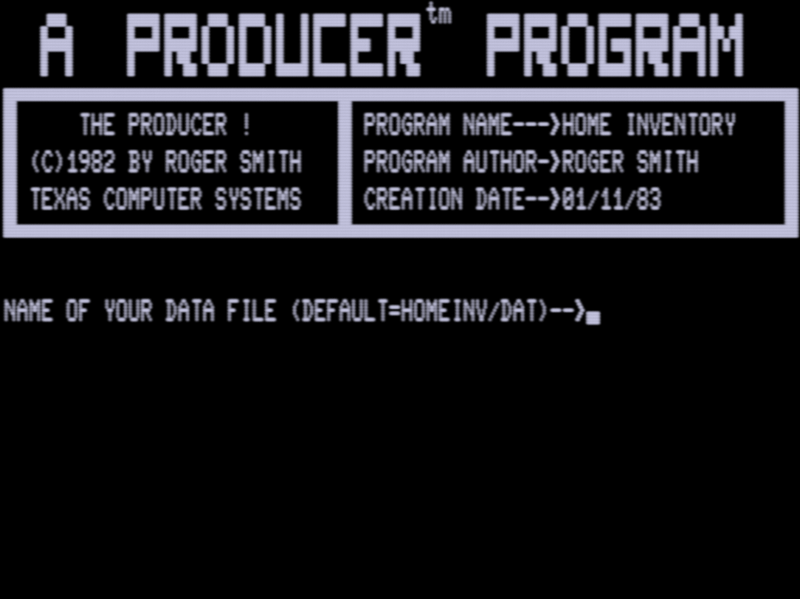 Screen shot
